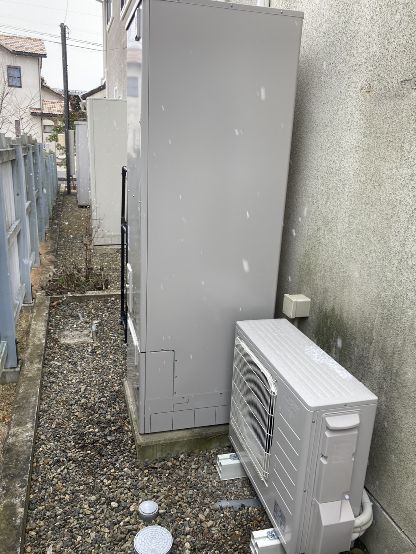 長野市　エコキュート工事のリフォーム写真