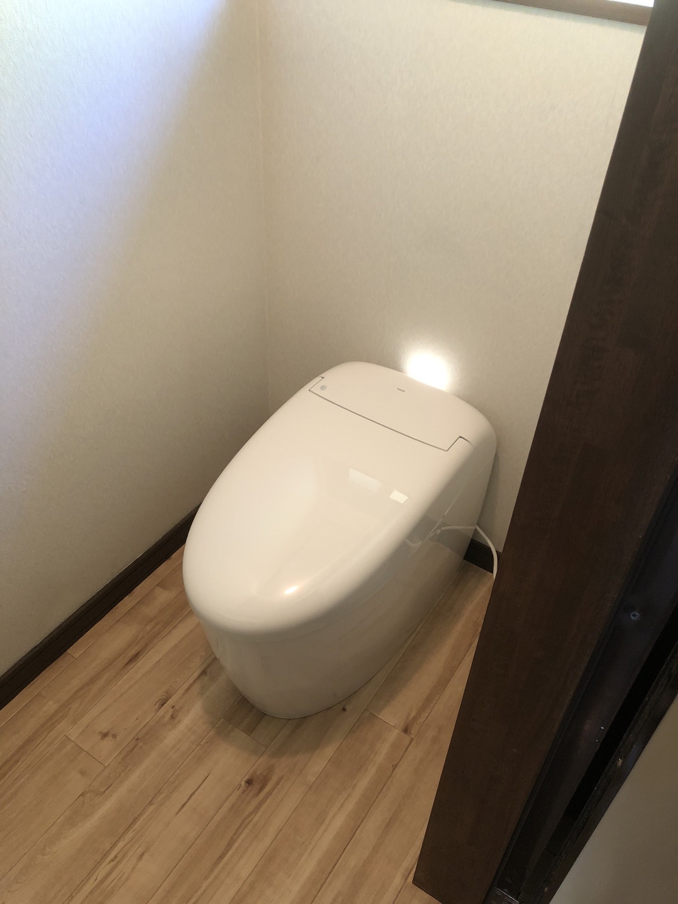 長野市　TOTO　CES9520F　ホワイトのリフォーム写真
