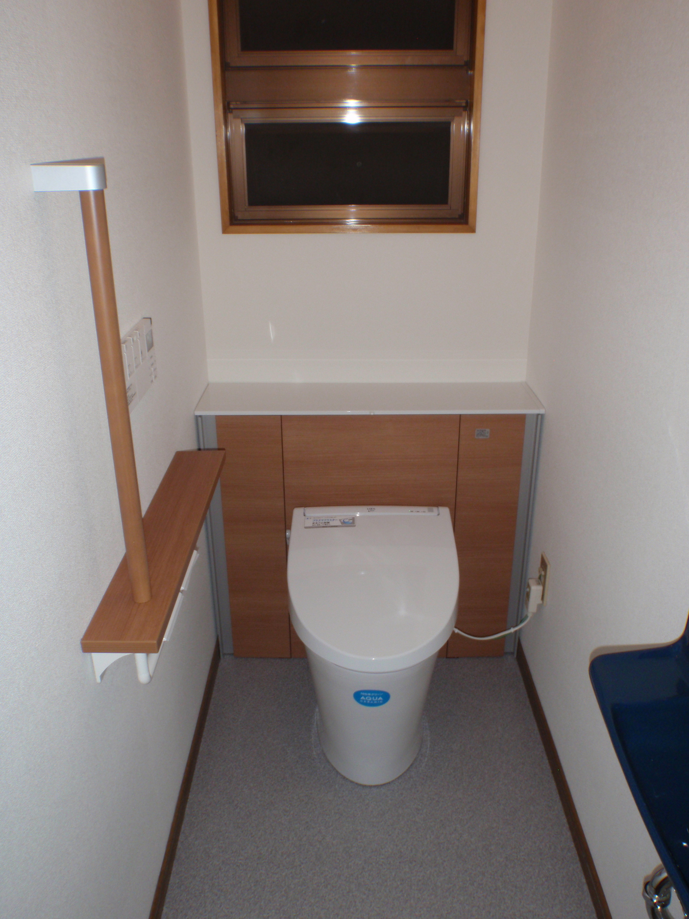 長野県長野市　LIXIL収納付きトイレ　リフォレに交換のリフォーム写真