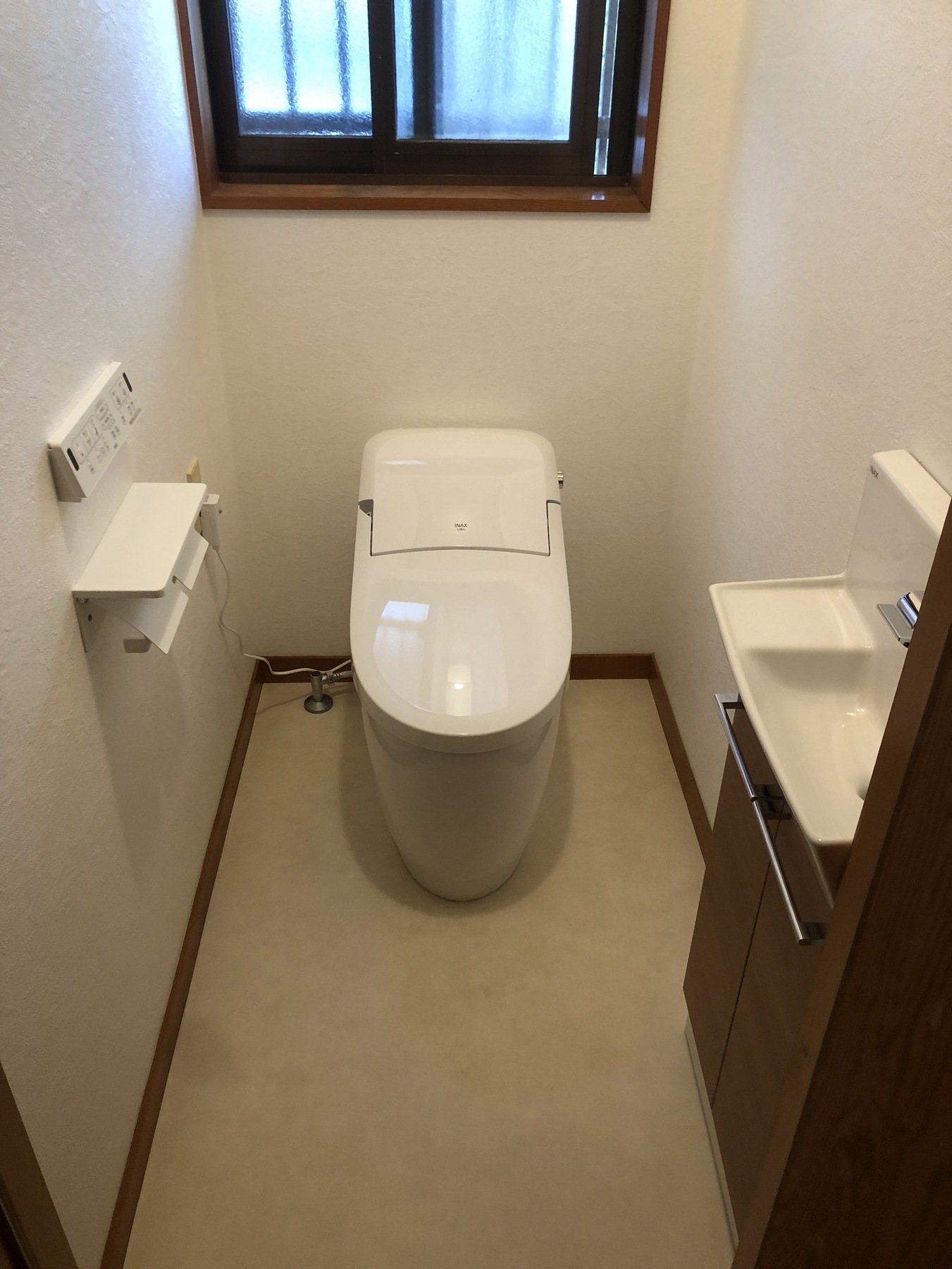 トイレ内リフォームの写真