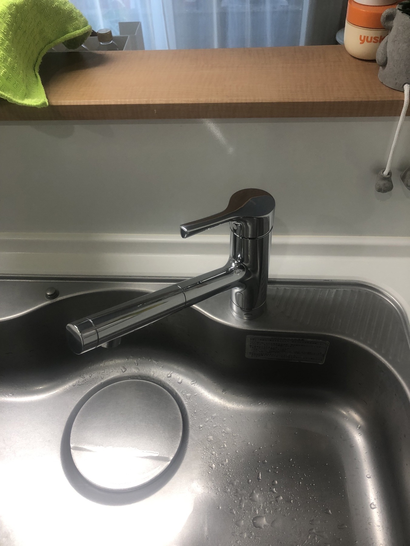 キッチン水栓取替 TOTOの写真