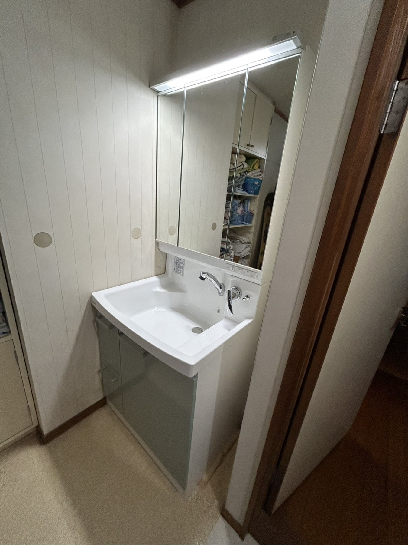 クリナップ ファンシオ 75㎝ 引出タイプの写真