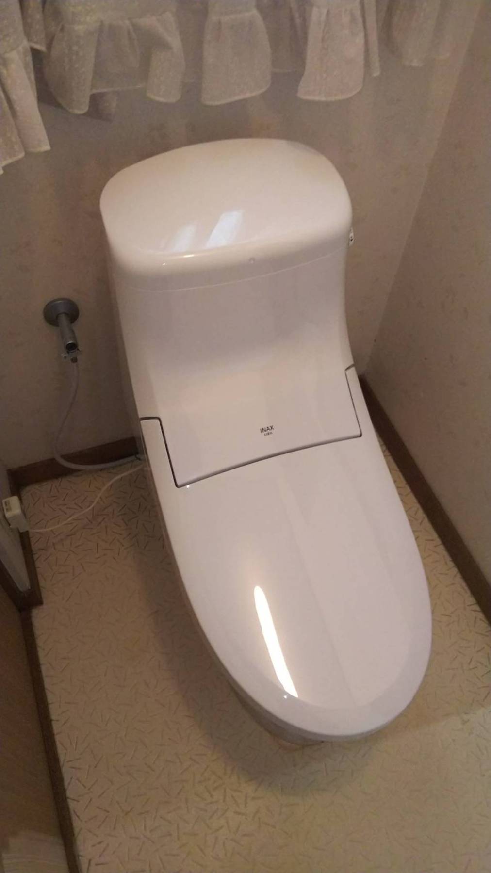 長野市　トイレ取替LIXILアメージュZAのリフォーム写真