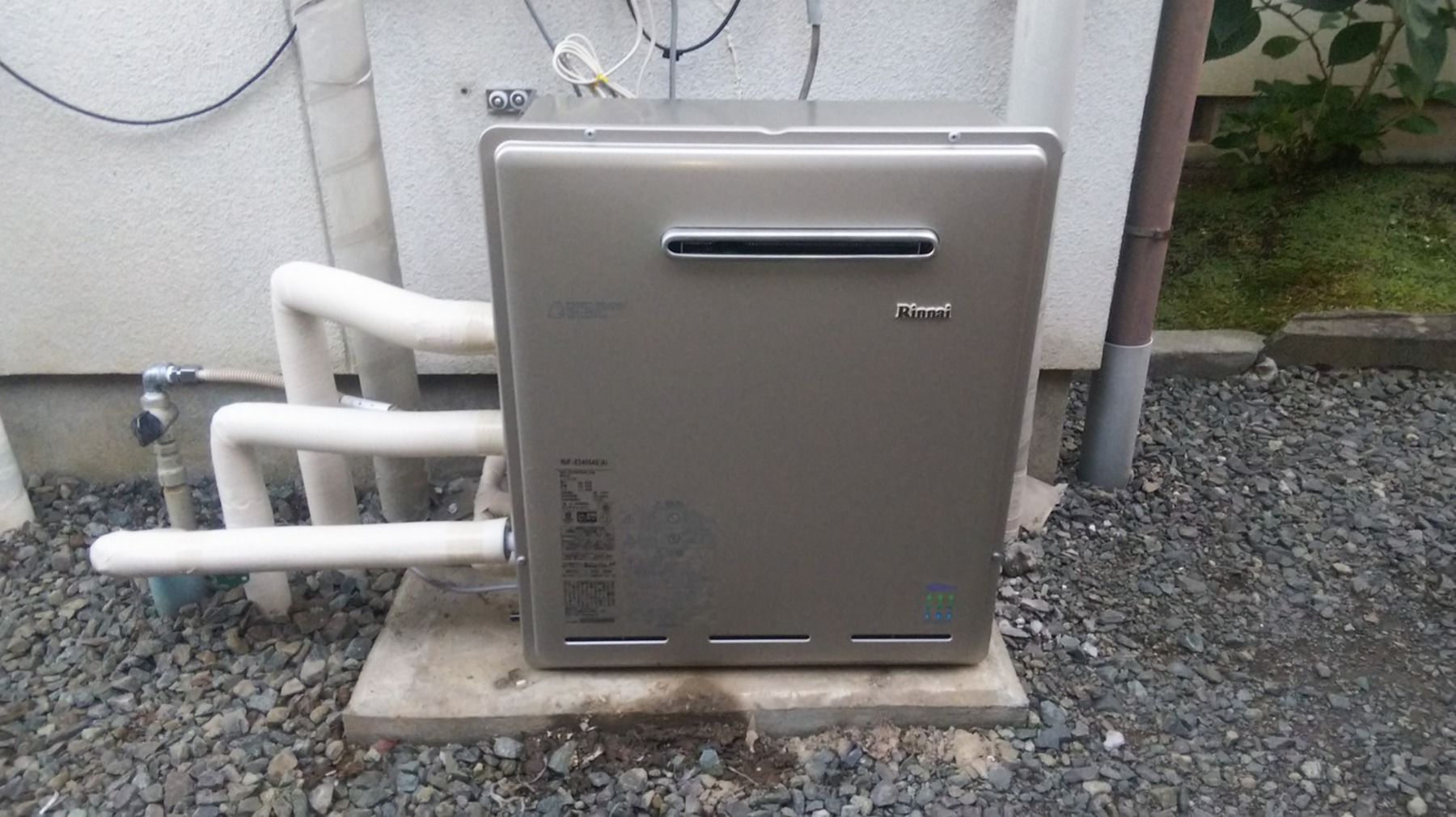 長野市　ガス給湯器リフォーム工事のリフォーム写真
