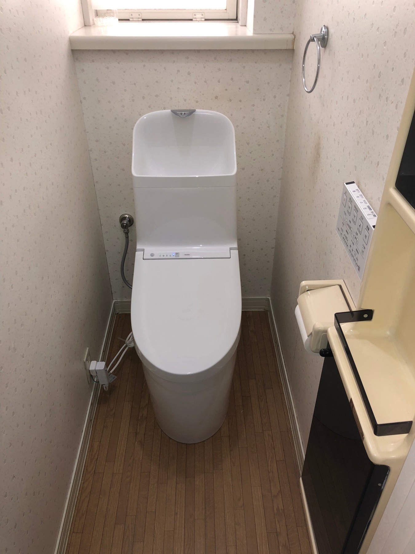 TOTO　GG3-800　水洗トイレ 取替工事の写真