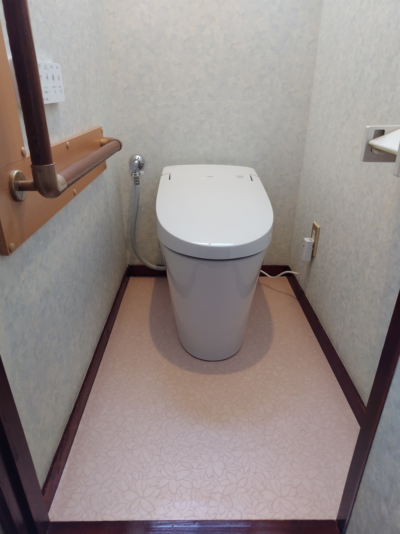 長野市　サティスS　リトイレ　取付のリフォーム写真